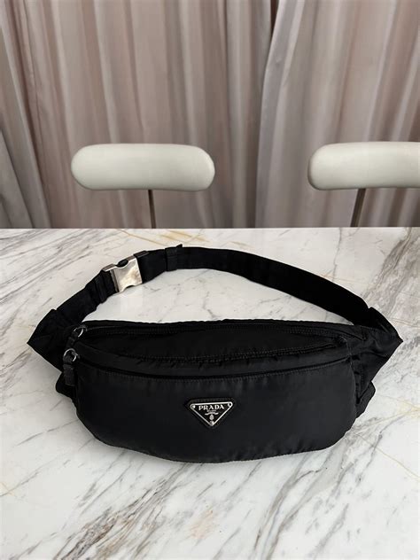 nylon prada fanny pack|prada nylon waist bag.